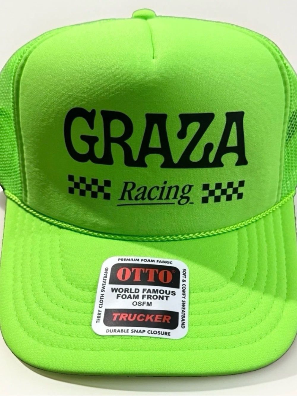 NASCAR Graza Racing Neon Trucker Hat